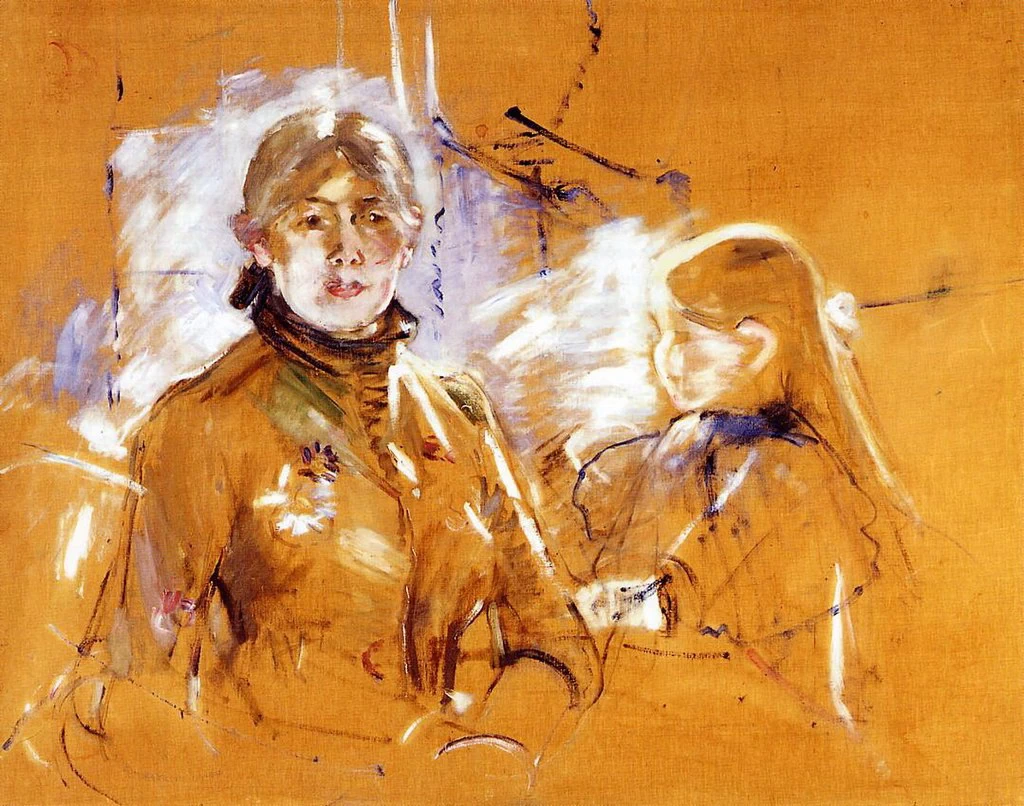 Autoritratto con la figlia